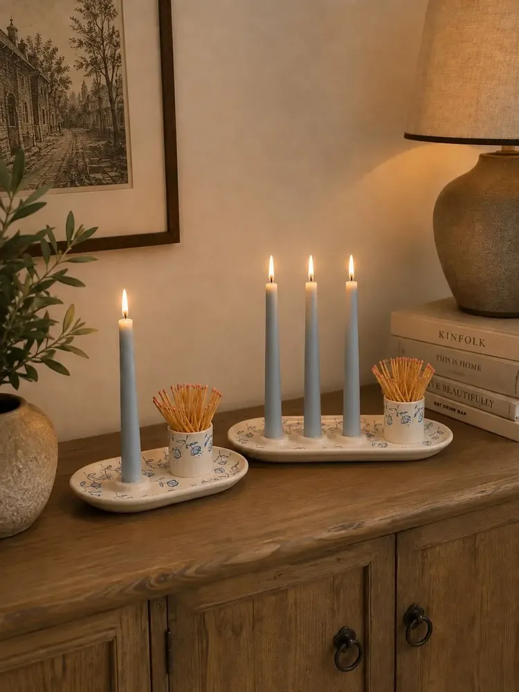 Decorative objects - Niloofar Blossom table candle holder - DASTHAA