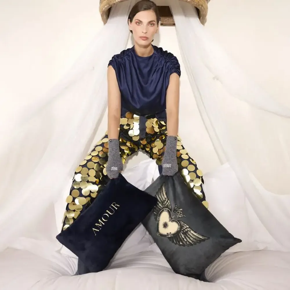 Fabric cushions - Home textile: cushion & plaids - PODEVACHE