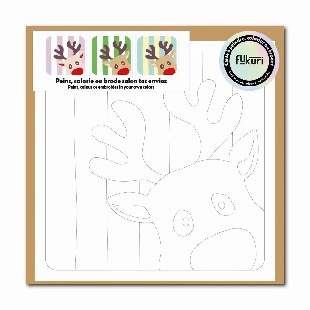 Cadeaux - Kit de Peinture au numéro - DIY - FUKURI