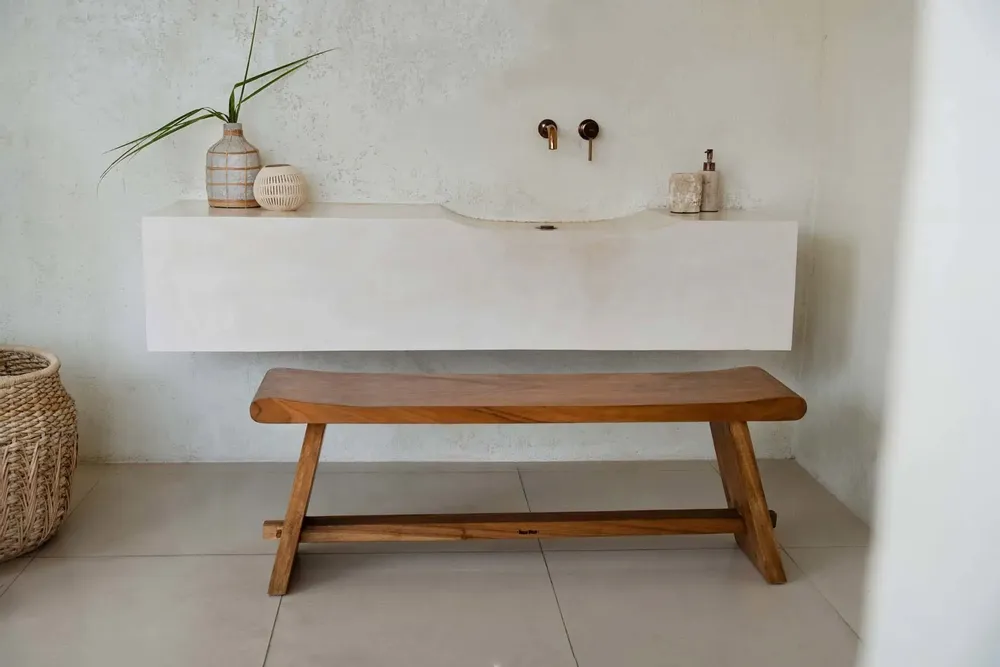 Bancs - Le Banc Suar - Naturel - 120 - BAZAR BIZAR LIVING