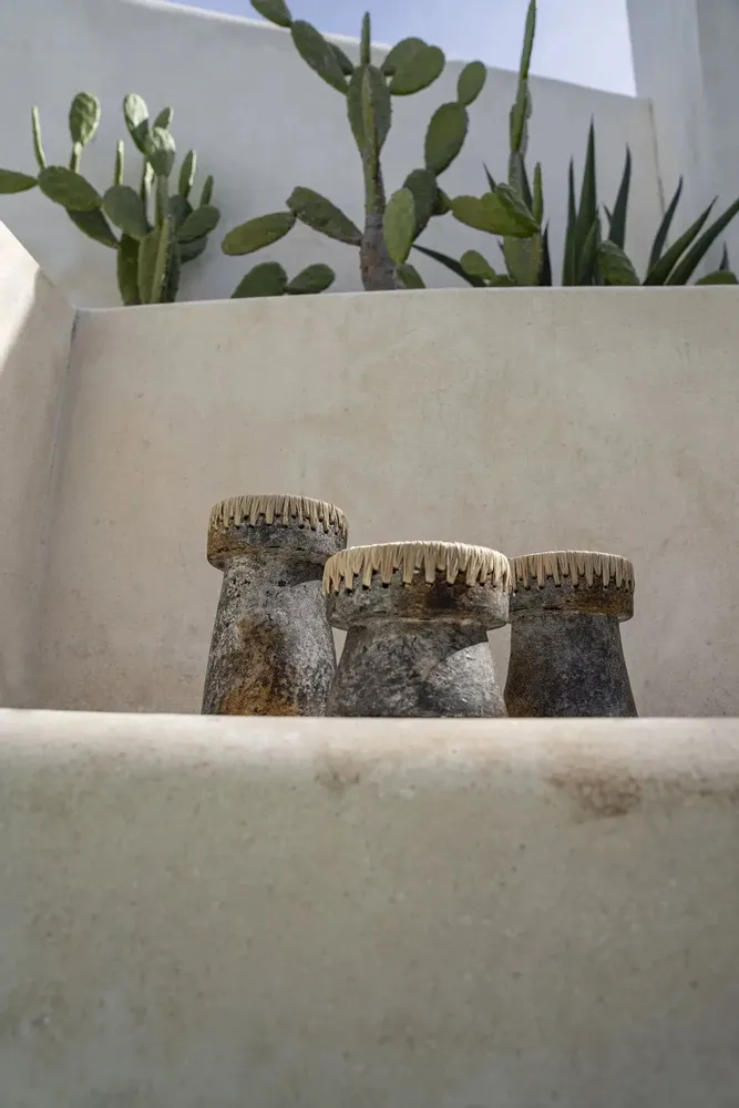 Candlesticks and candle holders - The Pretty Candle Holder - Antique Grey - S - BAZAR BIZAR LIVING