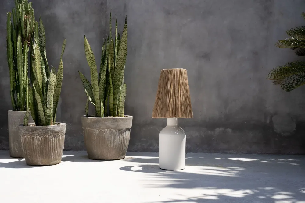 Lampes de bureau  - Lampe de Table Bédouine - Blanc Naturel - BAZAR BIZAR LIVING