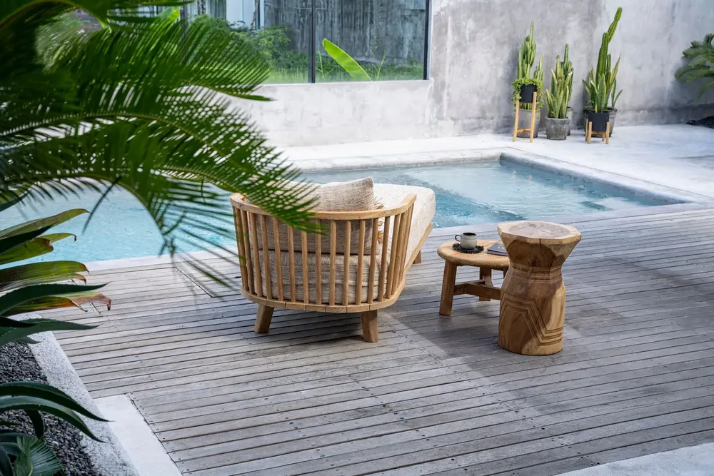 Stools - The Bloom Stool - Natural - BAZAR BIZAR LIVING