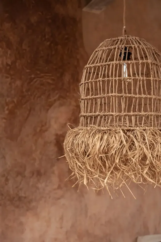 Blinds - The Casita Pendant - Natural - L - BAZAR BIZAR LIVING