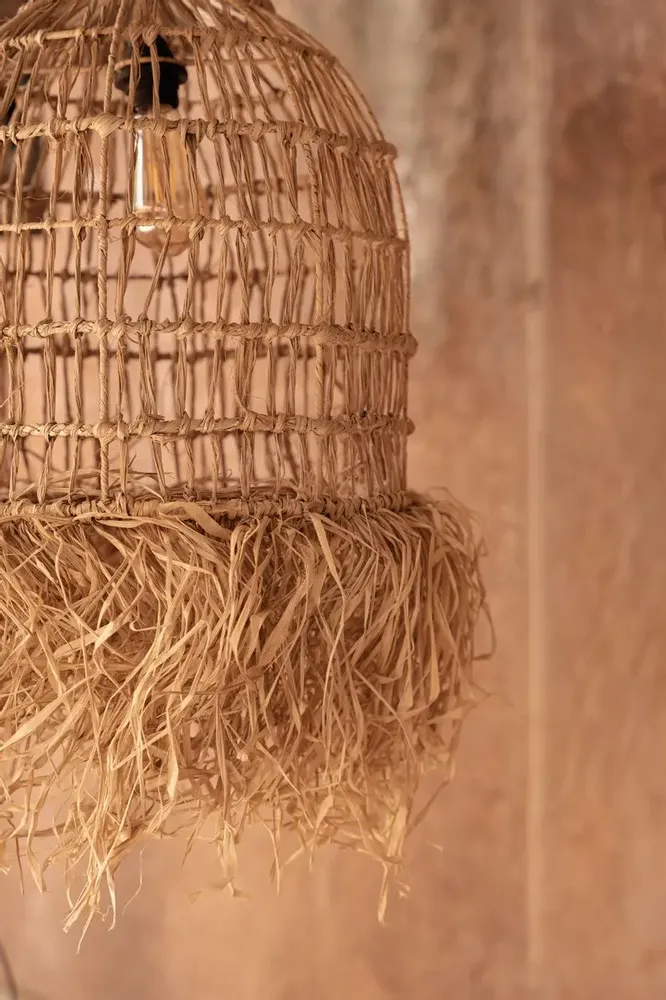 Blinds - The Casita Pendant - Natural - L - BAZAR BIZAR LIVING