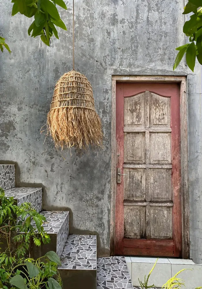 Blinds - The Casita Pendant - Natural - L - BAZAR BIZAR LIVING