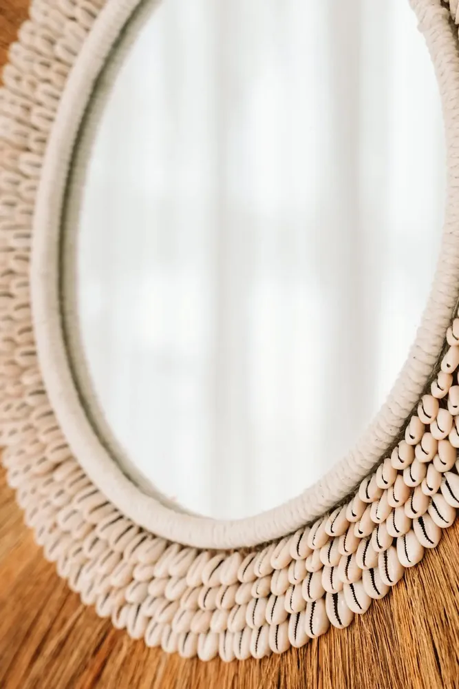 Mirrors - The La Paloma Mirror - Natural - M - BAZAR BIZAR LIVING