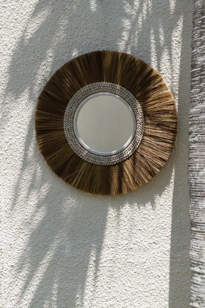 Mirrors - The La Paloma Mirror - Natural - M - BAZAR BIZAR LIVING