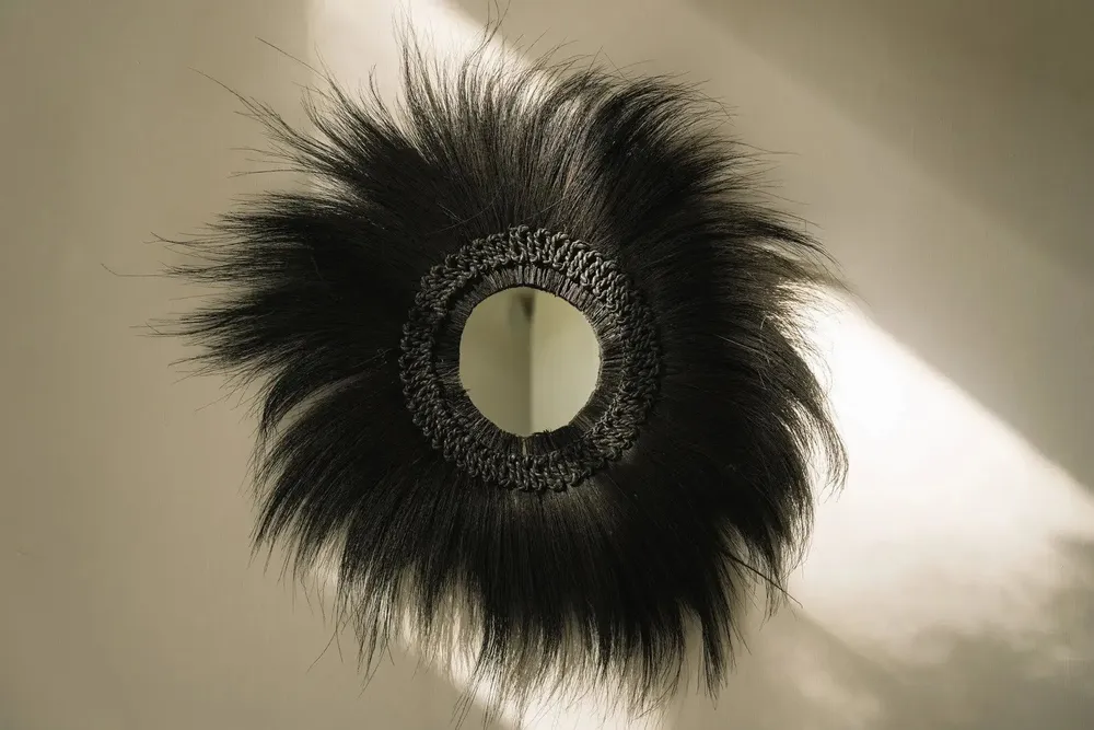Mirrors - The Simba Mirror - Black - L - BAZAR BIZAR LIVING