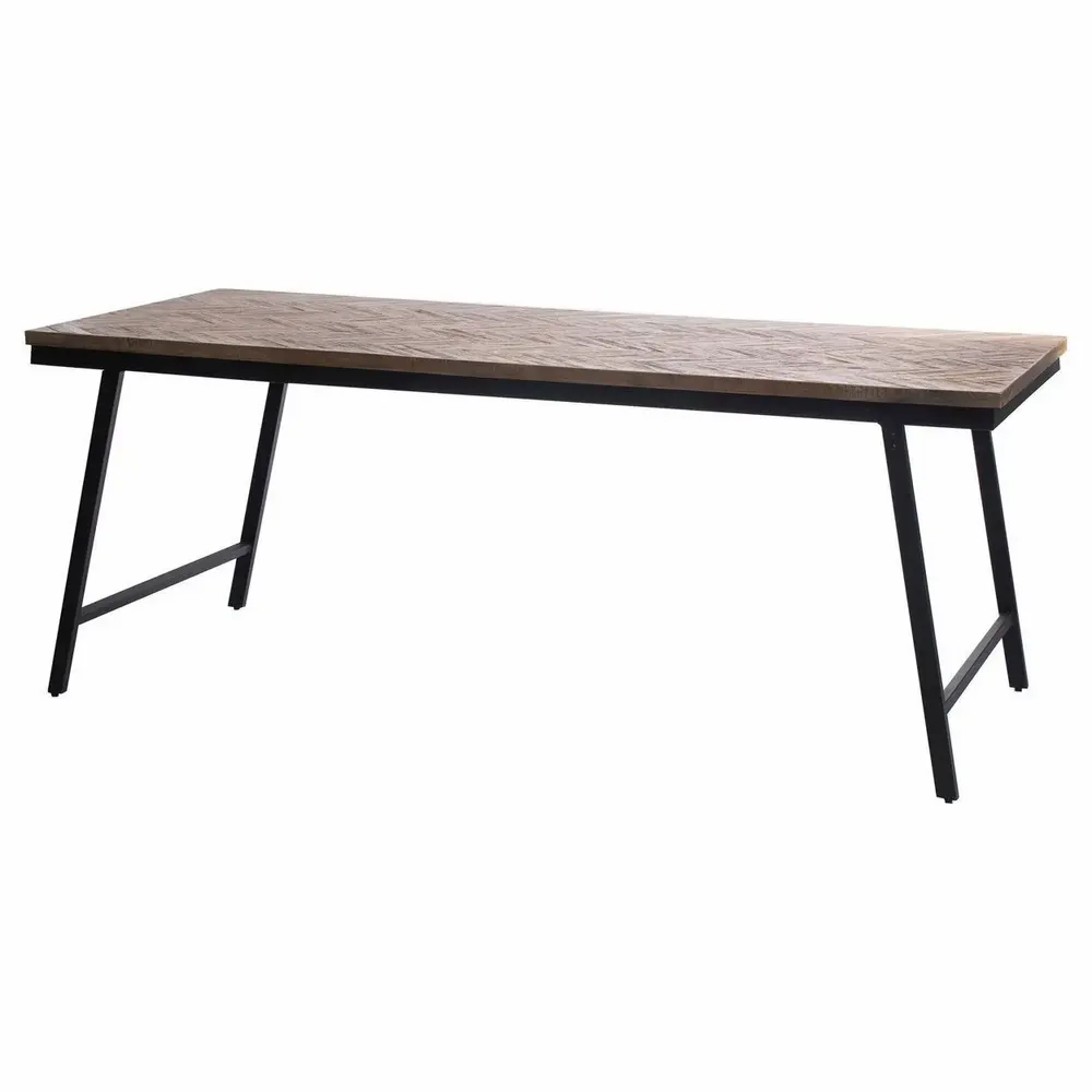 Console table - The Herringbone Console - Natural - BAZAR BIZAR LIVING