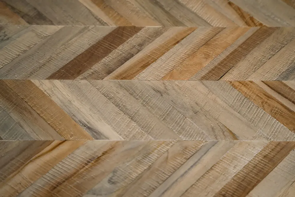 Console table - The Herringbone Console - Natural - BAZAR BIZAR LIVING