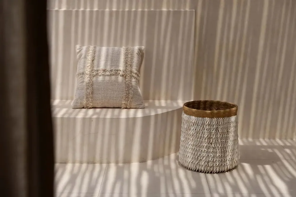 Baskets - The Pandan Basket #2 - BAZAR BIZAR LIVING