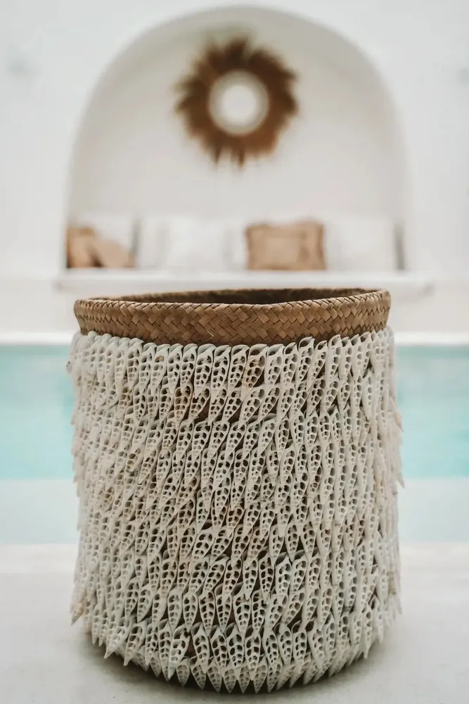 Baskets - The Pandan Basket #2 - BAZAR BIZAR LIVING
