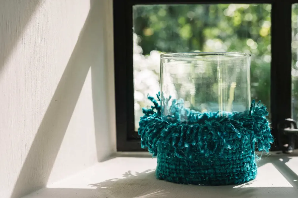 Bougeoirs et photophores  - Le Bougeoir Oh My Gee - Aqua - XL - BAZAR BIZAR LIVING