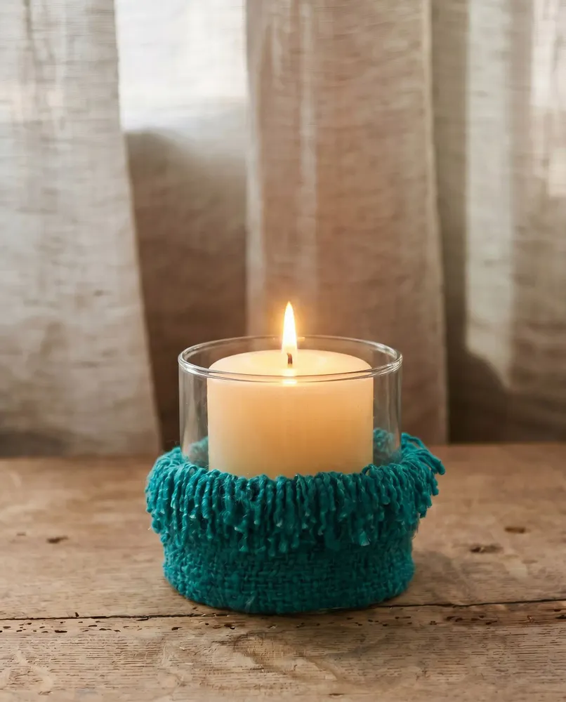Bougeoirs et photophores  - Le Bougeoir Oh My Gee - Aqua - XL - BAZAR BIZAR LIVING