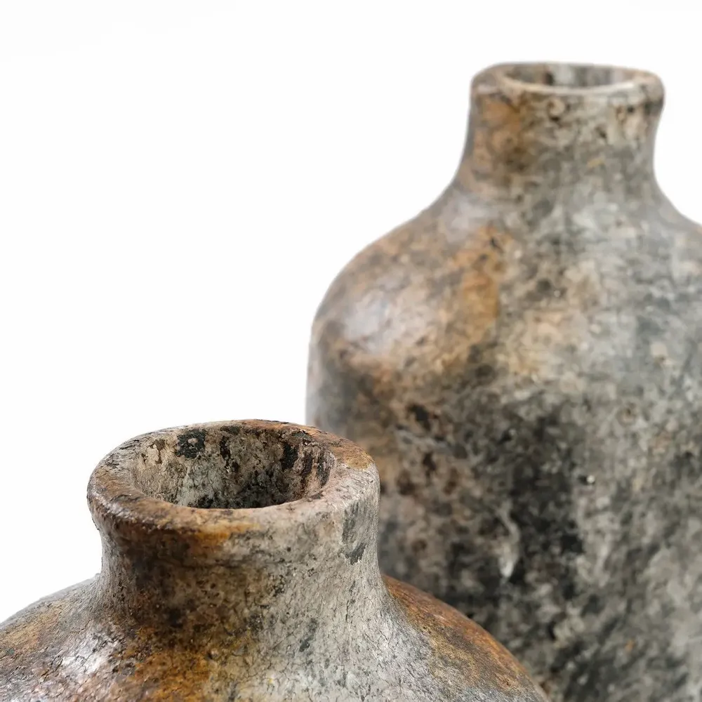 Vases - The Classy Vase - Antique Grey - L - BAZAR BIZAR LIVING