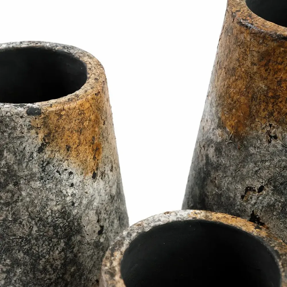 Vases - The Spooky Vase - Antique Grey - L - BAZAR BIZAR LIVING