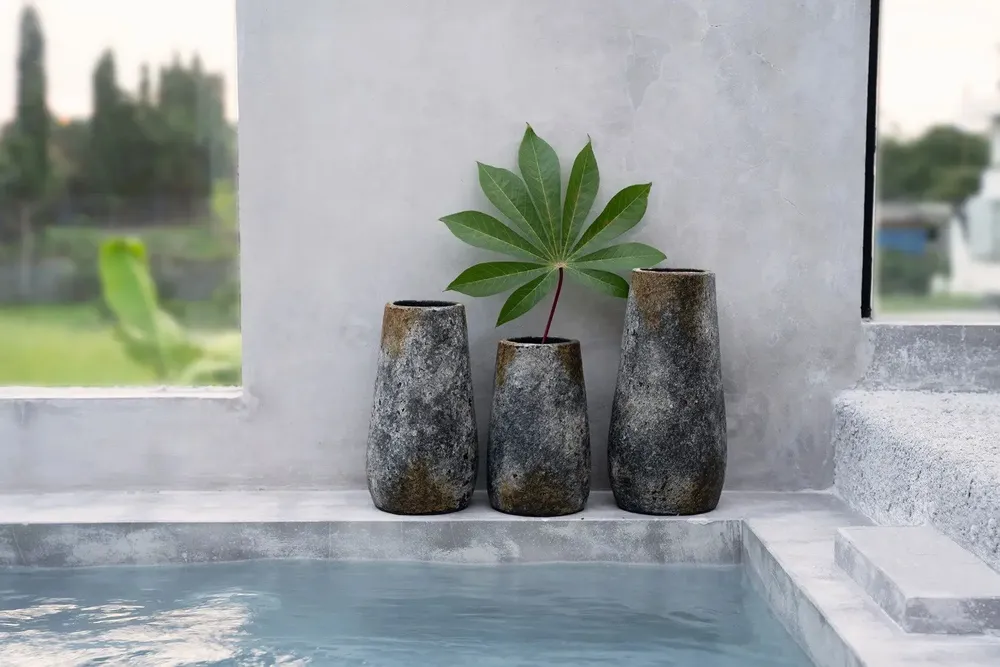 Vases - The Spooky Vase - Antique Grey - S - BAZAR BIZAR LIVING