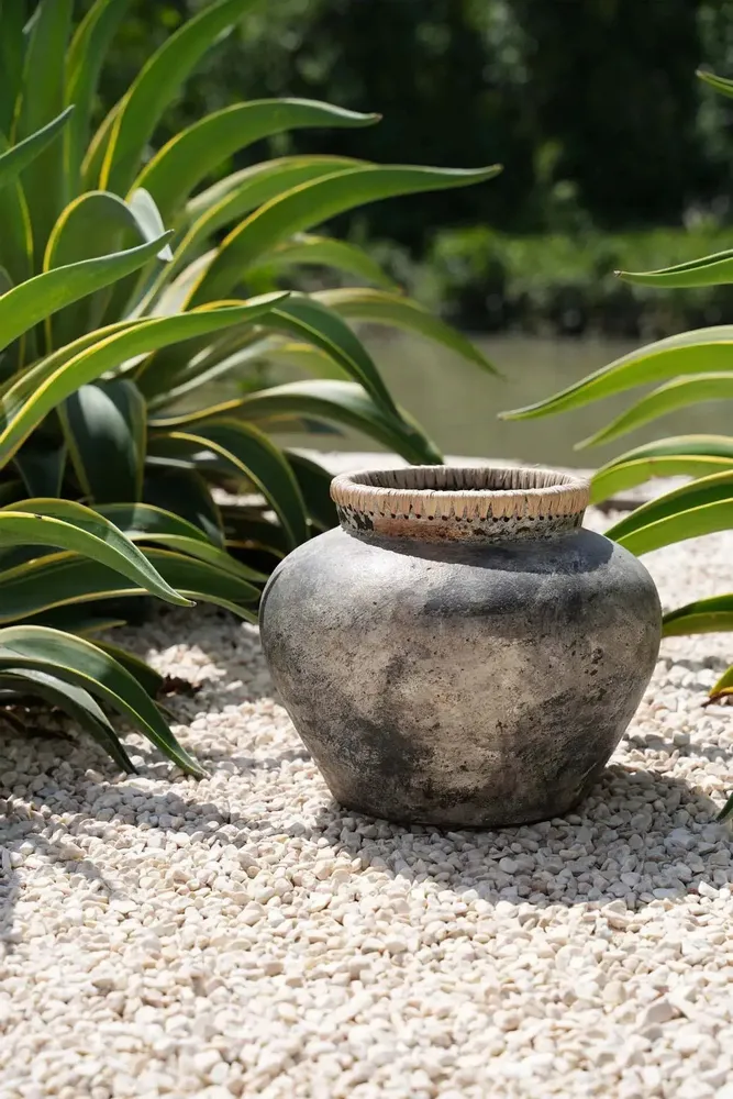 Vases - The Styly Vase - Antique Grey - L - BAZAR BIZAR LIVING