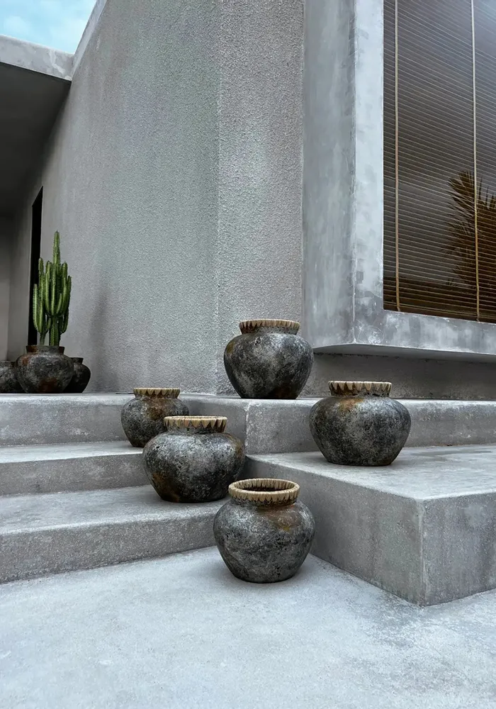 Vases - The Styly Vase - Antique Grey - L - BAZAR BIZAR LIVING