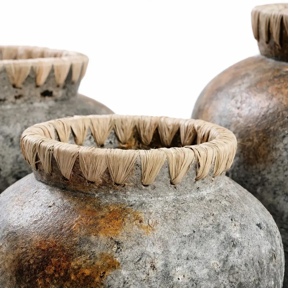 Vases - The Styly Vase - Antique Grey - L - BAZAR BIZAR LIVING