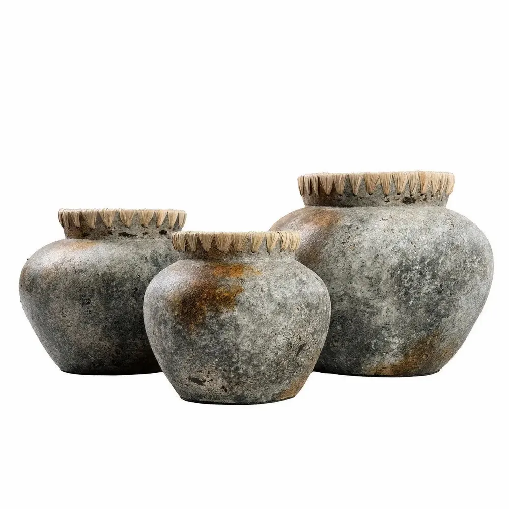 Vases - The Styly Vase - Antique Grey - L - BAZAR BIZAR LIVING
