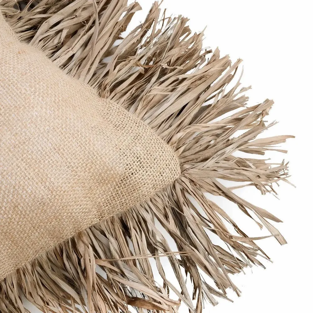 Coussins - Housse De Coussin Jute Bonita - Naturel - 60x60 - BAZAR BIZAR LIVING