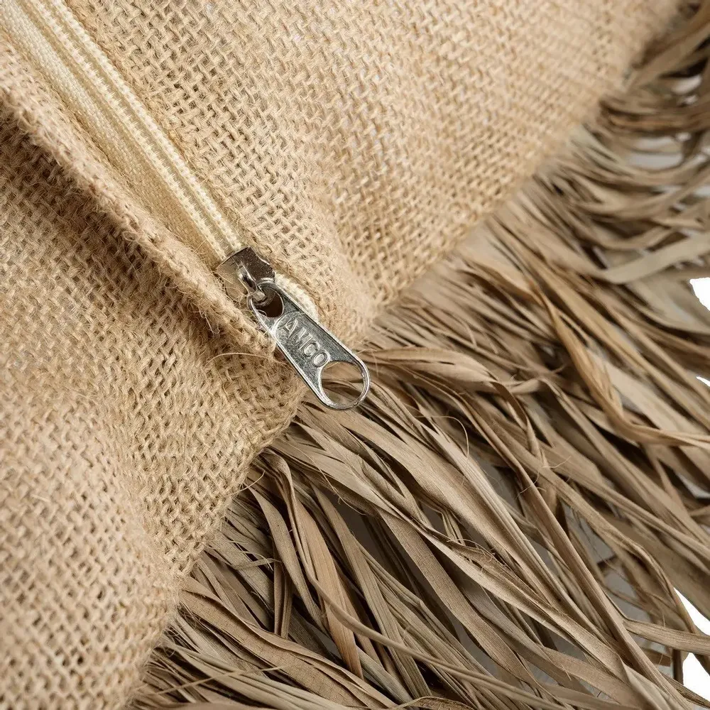 Coussins - Housse De Coussin Jute Bonita - Naturel - 60x60 - BAZAR BIZAR LIVING
