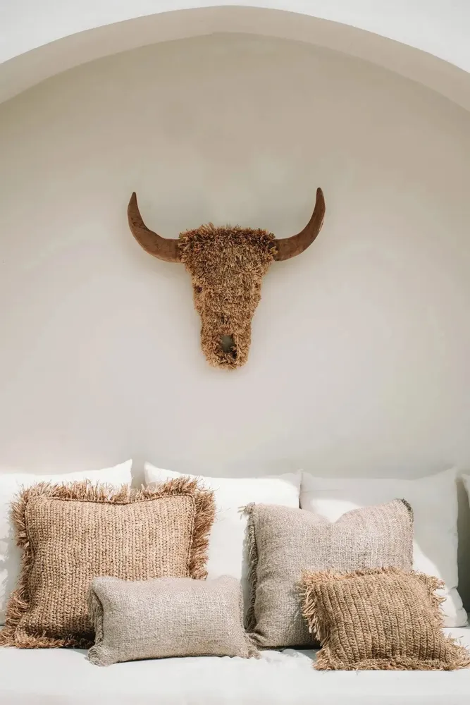 Cushions - The Oh My Gee Cushion Cover - Beige - 60x60 - BAZAR BIZAR LIVING