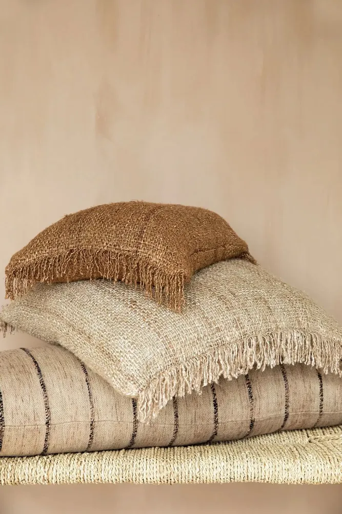 Cushions - The Oh My Gee Cushion Cover - Beige - 60x60 - BAZAR BIZAR LIVING