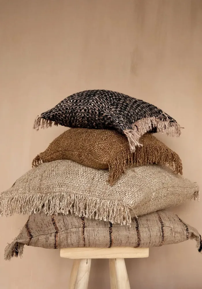 Cushions - The Oh My Gee Cushion Cover - Beige - 60x60 - BAZAR BIZAR LIVING