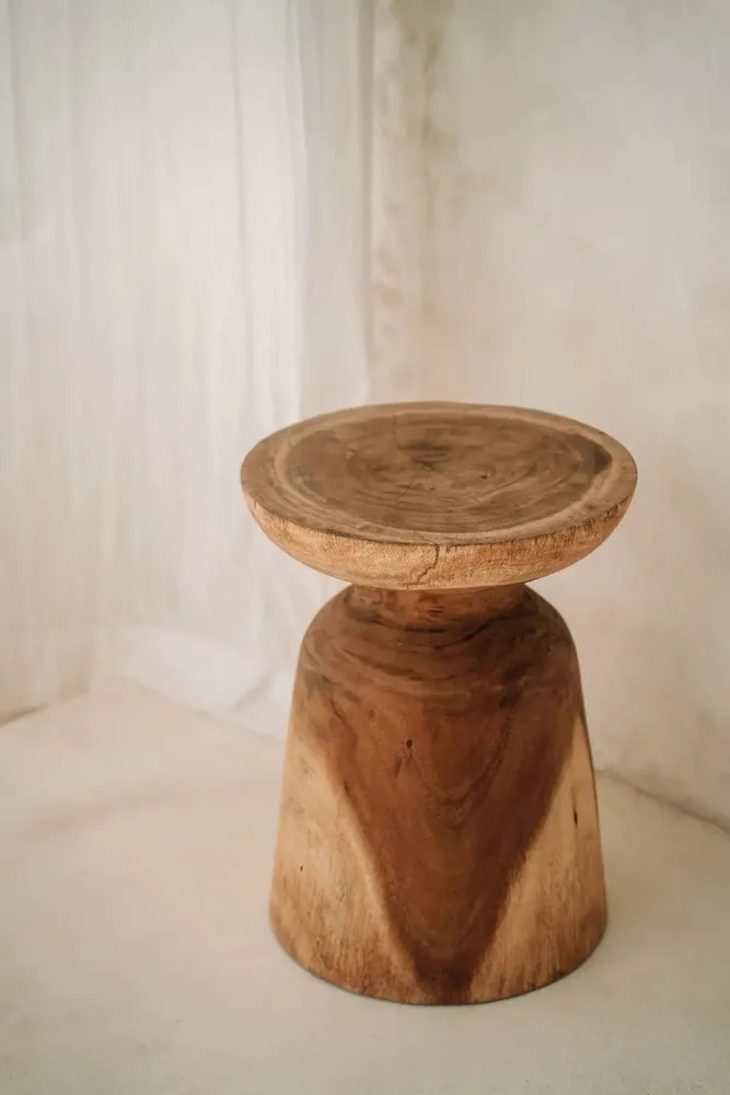 Other tables - The Wakatobi Side Table - Natural - BAZAR BIZAR LIVING