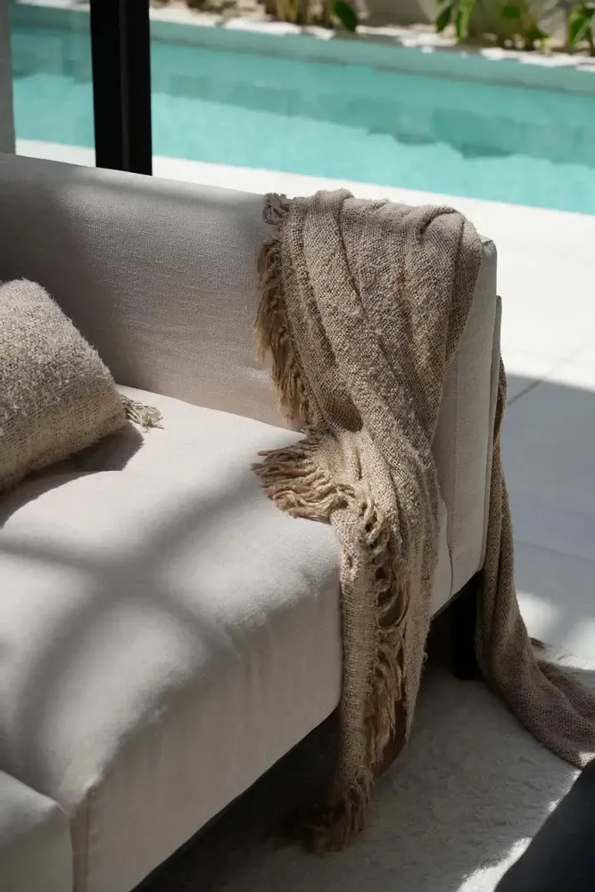 Plaids - Le plaid s'il vous est destiné - Beige - BAZAR BIZAR LIVING