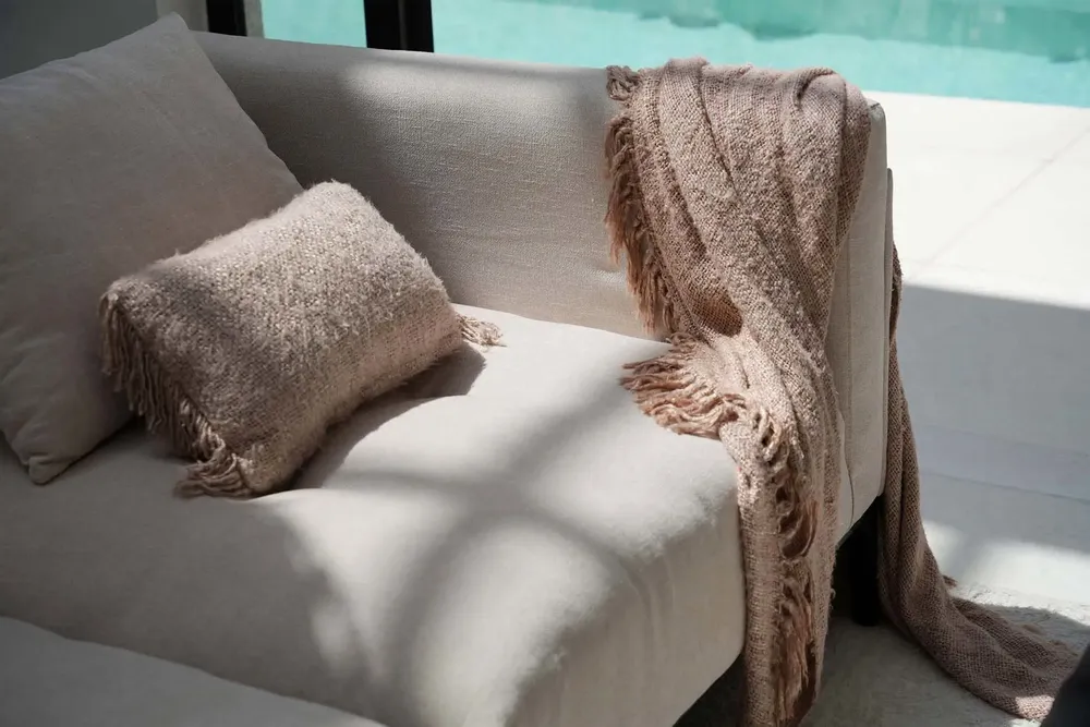 Plaids - Le plaid s'il vous est destiné - Beige - BAZAR BIZAR LIVING