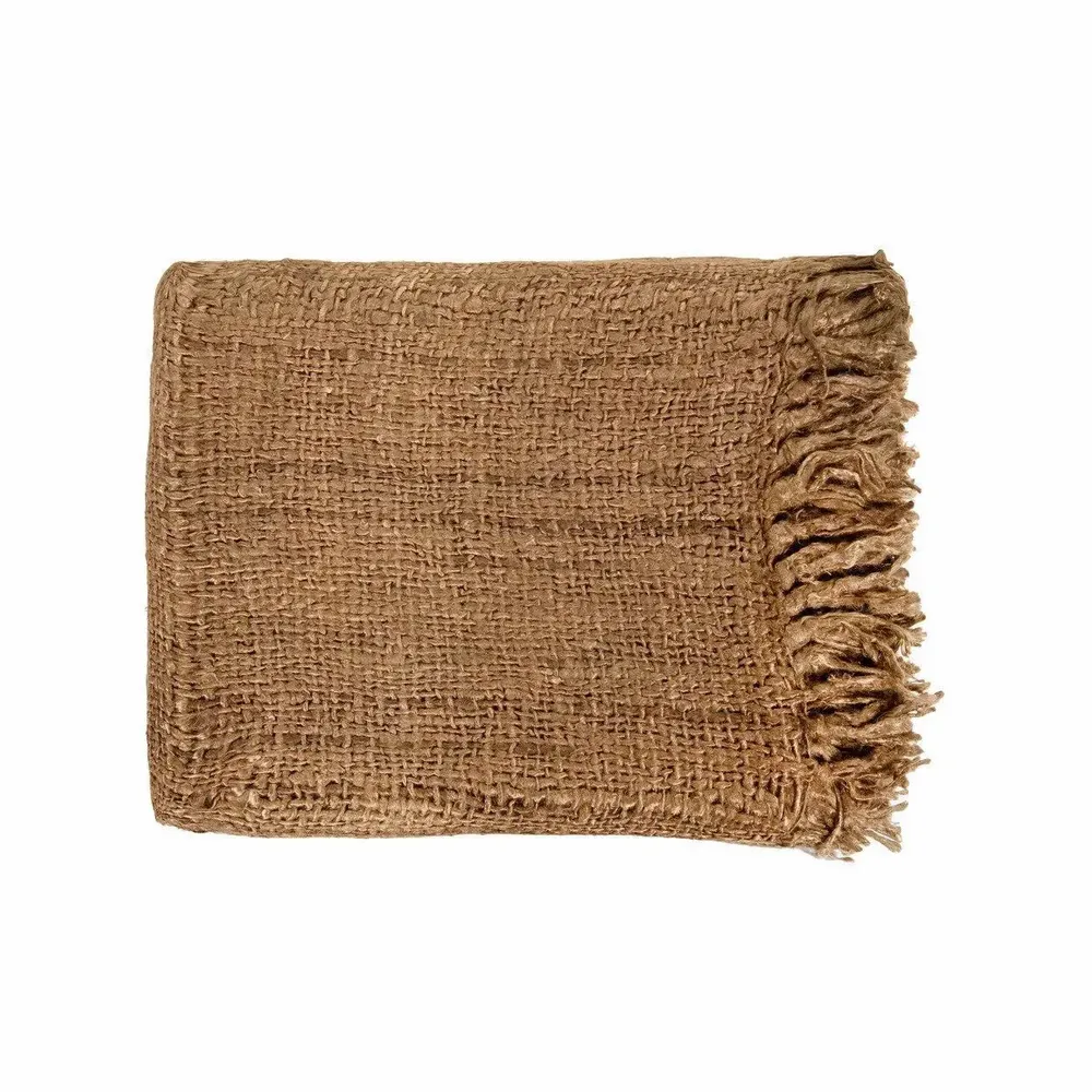 Throw blankets - The s'il vous Plaid - Brown - BAZAR BIZAR LIVING