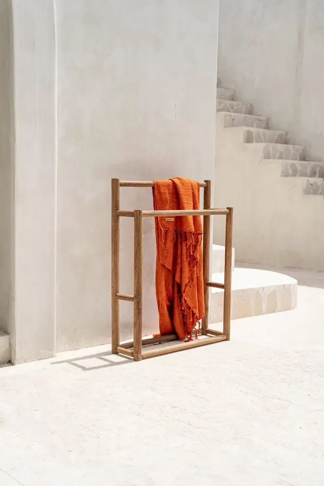Plaids - Le s'il vous Plaid - Velours Rouille - BAZAR BIZAR LIVING