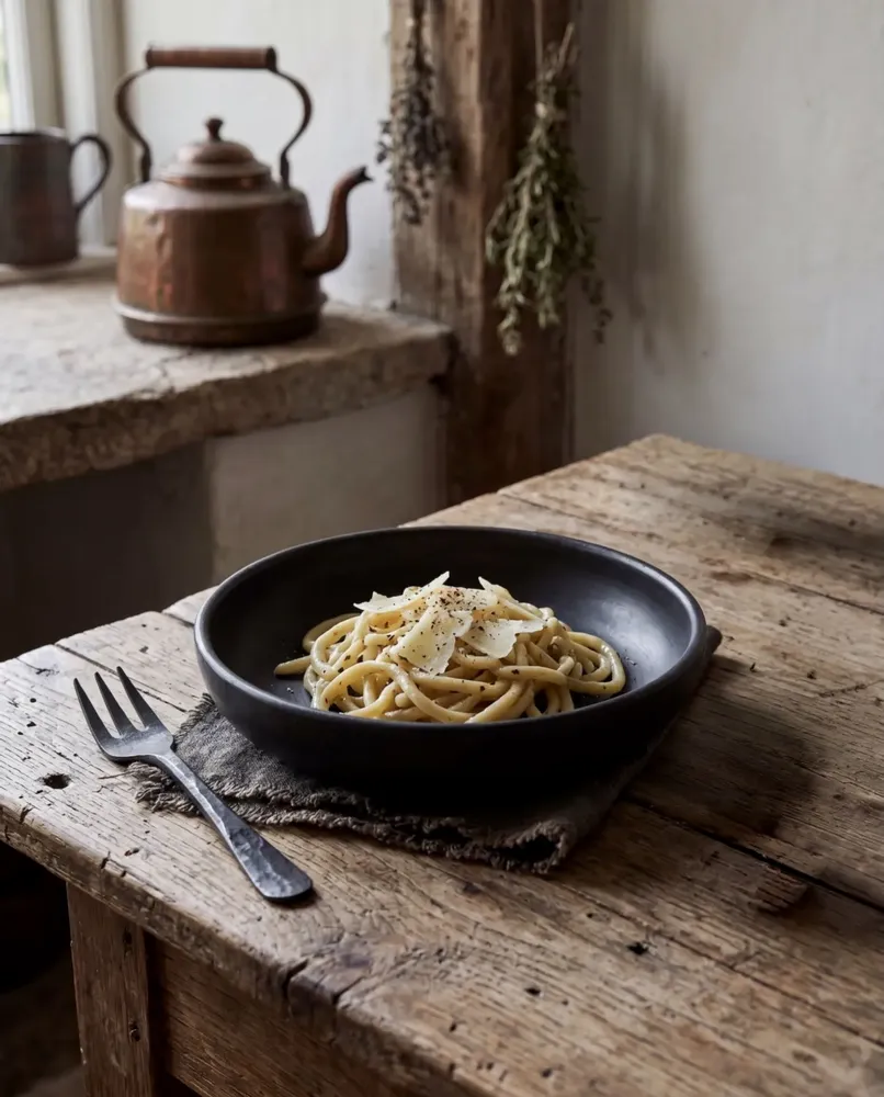 Platter and bowls - The Burned Deep Plate - Black - M - BAZAR BIZAR LIVING