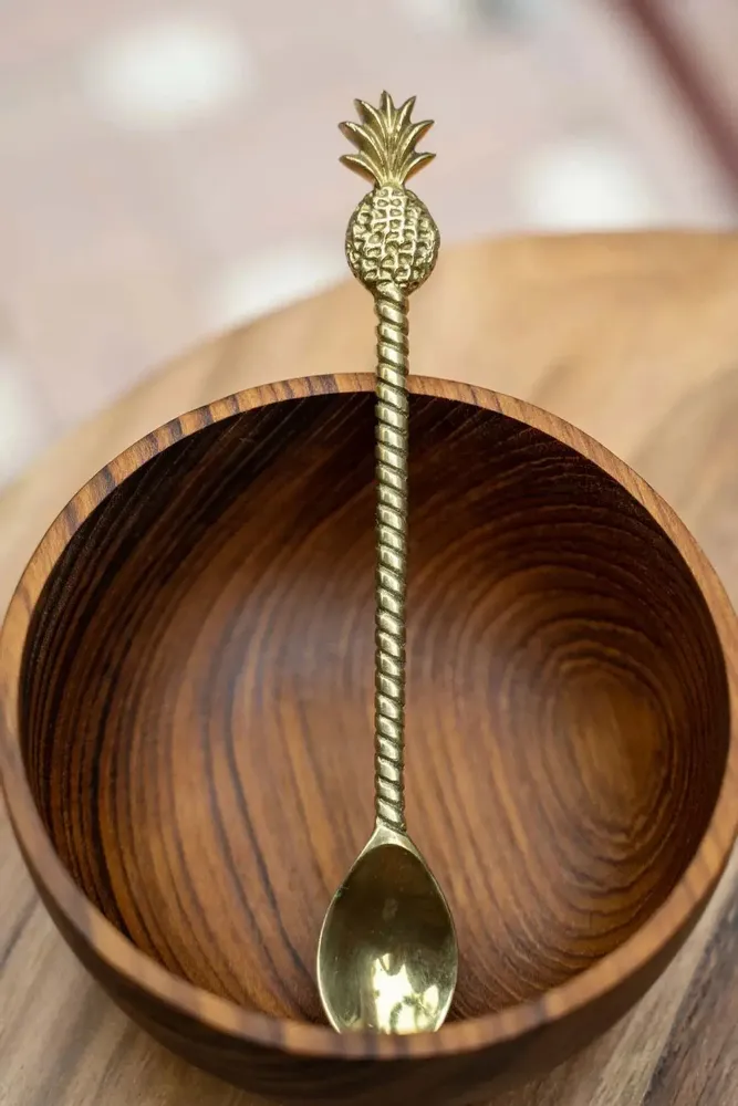 Bowls - The Teak Root Salad Bowl - S - BAZAR BIZAR LIVING