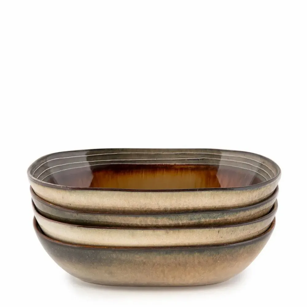 Bols - Le Bol Ovale Comporta - L - Lot De 4 - BAZAR BIZAR LIVING