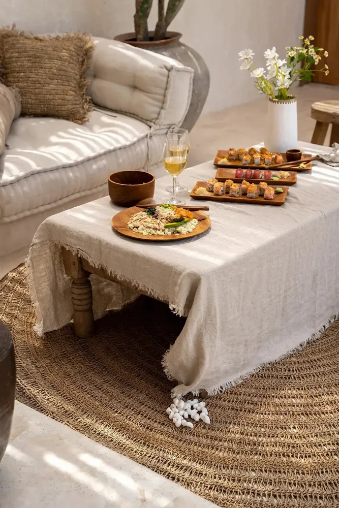 Unique pieces - The Table Cloth Hanger - White - Set of 4 - BAZAR BIZAR LIVING
