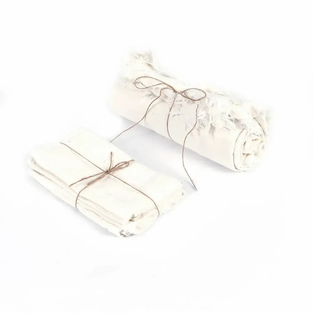 Nappes - La Nappe En Lin - Blanc - 180x300 - BAZAR BIZAR LIVING