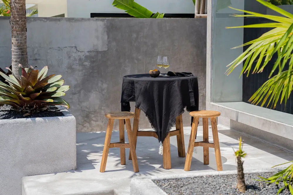 Nappes - La Nappe en Lin - Noir - 150x250 - BAZAR BIZAR LIVING