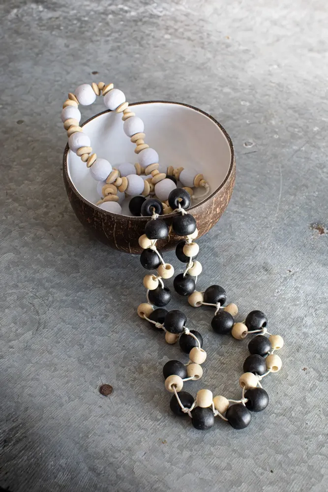 Jewelry - The Canggu Necklace - Natural Black - BAZAR BIZAR LIVING