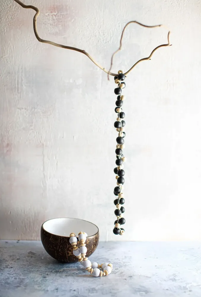 Jewelry - The Canggu Necklace - Natural Black - BAZAR BIZAR LIVING