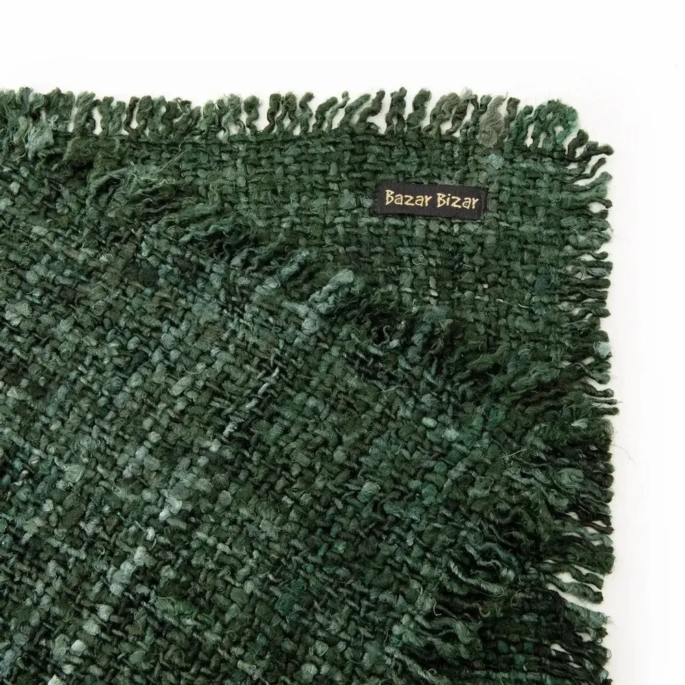 Placemats - The Oh My Gee Placemat - Forest Green - Set of 4 - BAZAR BIZAR LIVING