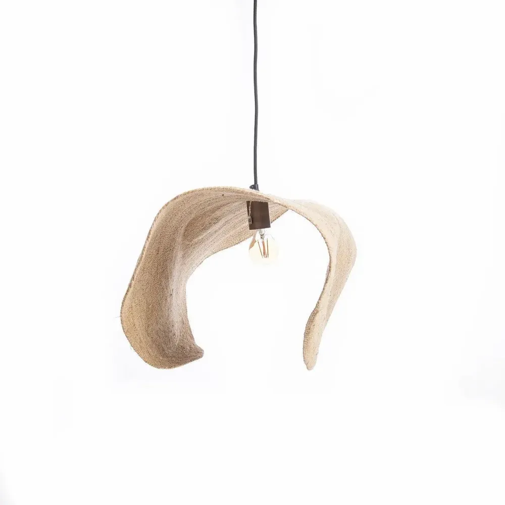 Hanging lights - The Lovalova Pendant - Natural - L - BAZAR BIZAR LIVING