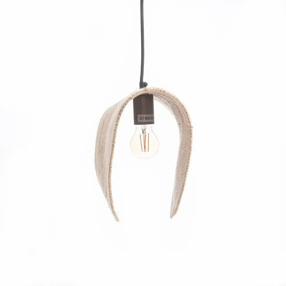 Hanging lights - The Lovalova Pendant - Natural - L - BAZAR BIZAR LIVING