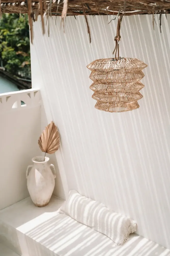 Hanging lights - The Mad Moiselle Pendant - Natural - M - BAZAR BIZAR LIVING