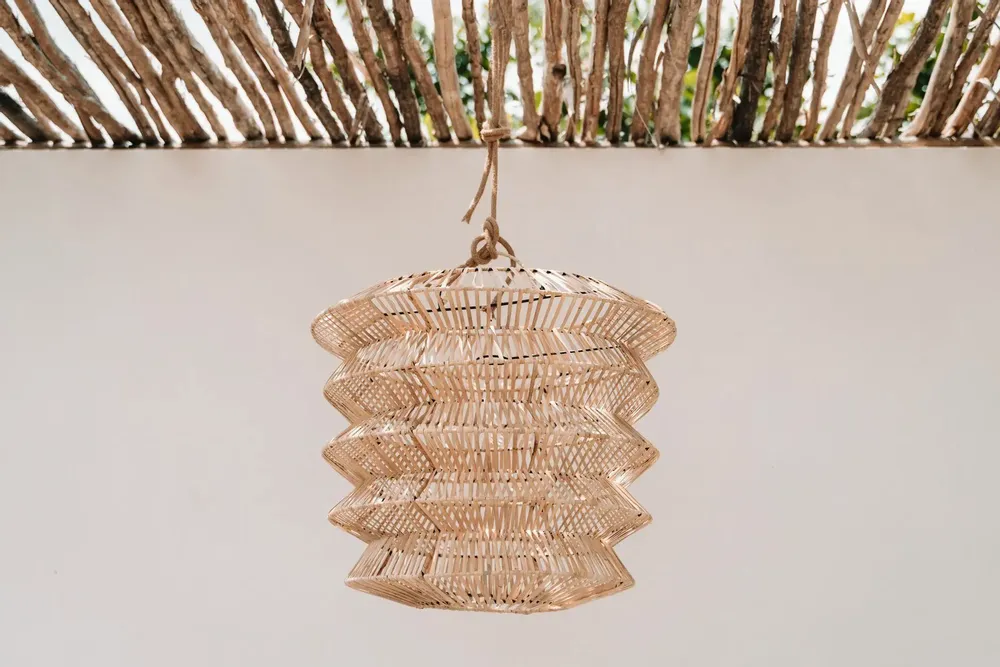 Hanging lights - The Mad Moiselle Pendant - Natural - M - BAZAR BIZAR LIVING
