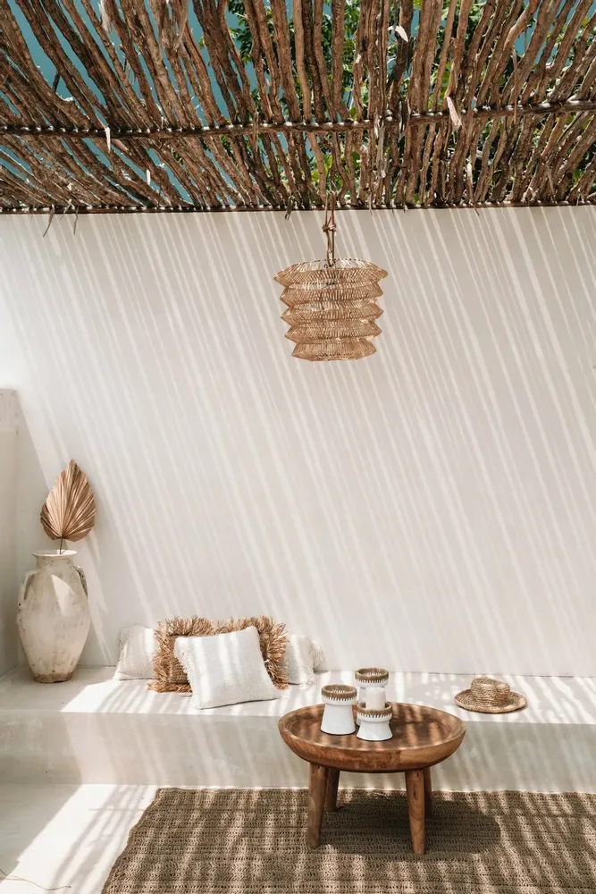 Hanging lights - The Mad Moiselle Pendant - Natural - M - BAZAR BIZAR LIVING